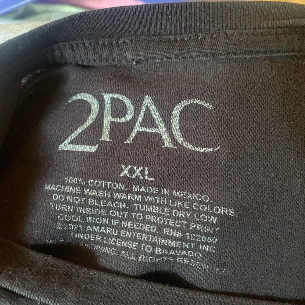 2PAC Black Tee - Picture 5 of 5